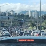 Greve dos rodoviários deixa trânsito lento na Avenida Cristiano Machado, em BH - Foto: Reprodução