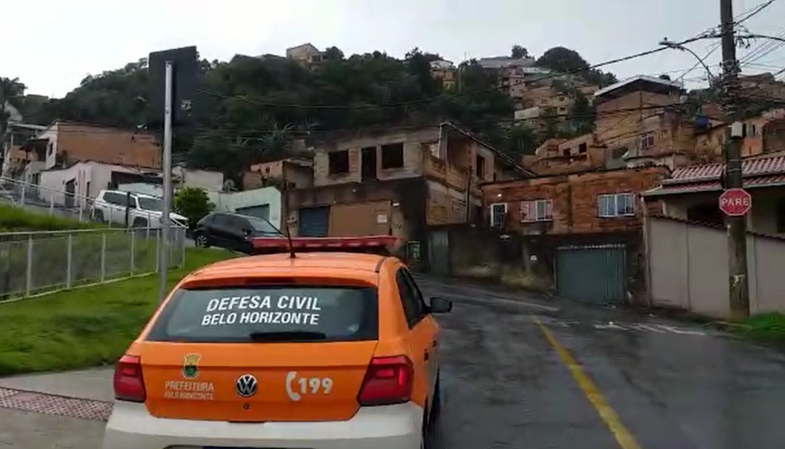 BH tem seis regiões sob alerta de risco geológico; veja quais - Foto: Divulgação/Defesa Civil de Belo Horizonte