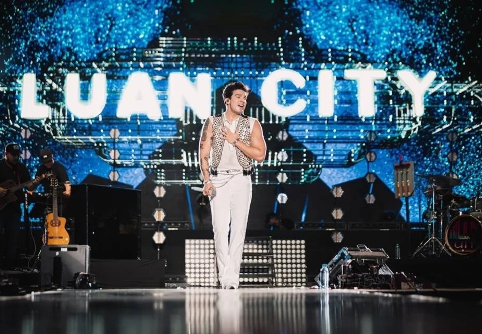 Luan Santana grava o novo DVD LUAN CITY 2.0 neste sábado em BH - Foto: Divulgação