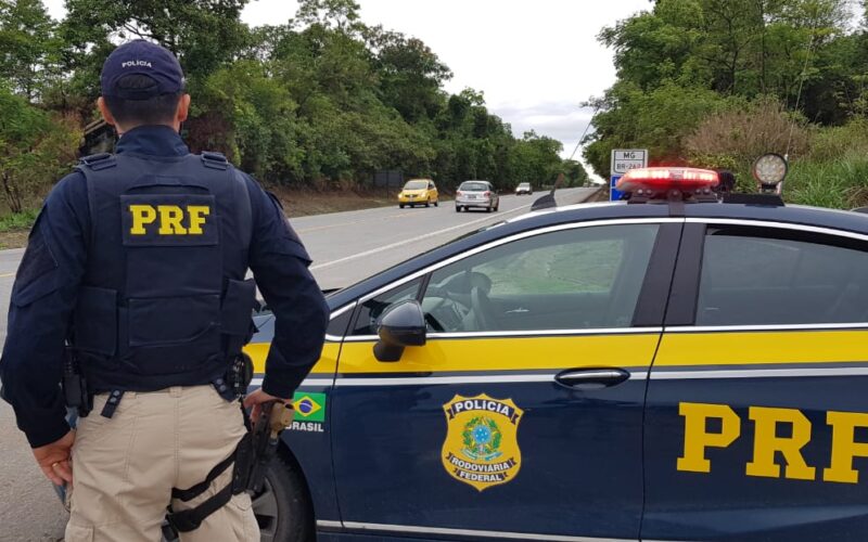 Ciclista morre atropelado por carro na BR-040, em Juiz de Fora - Foto: Divulgação / PRF