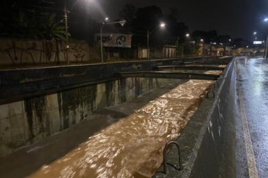 Córrego Ferrugem/Arrudas na Avenida Tereza Cristina, em BH - Foto: Divulgação/BHTrans