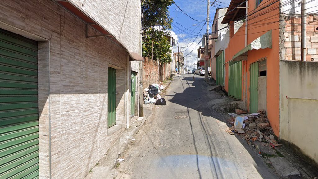 Rua Municipal, na Vila Cemig, em BH - Foto: Reprodução/Google Street View