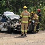 Grave acidente deixa três pessoas mortas na MGC-418, em Carlos Chagas - Foto: Divulgação/CBMMG