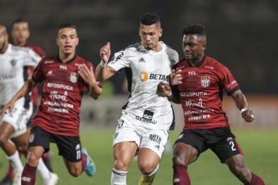 Atlético empata com Carabobo na fase prévia da Libertadores - Foto: Pedro Souza/Atlético