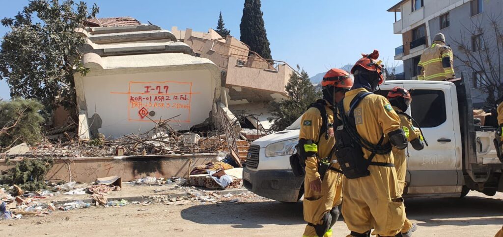 Bombeiros de Minas completam 11 dias de operações na Turquia - Foto: CBMMG / Divulgação