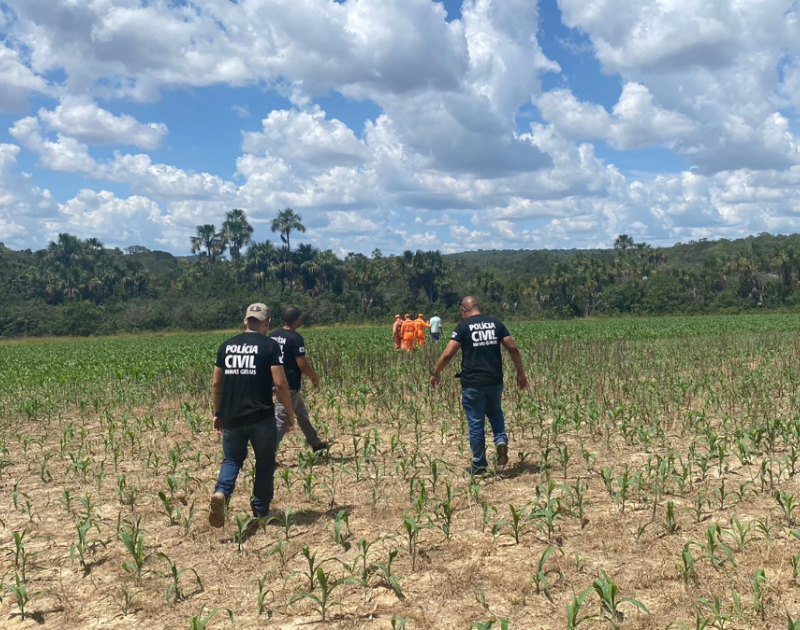 Caseiro é preso suspeito de matar e ocultar corpo de dono de fazenda em João Pinheiro - Foto: Divulgação/PCMG