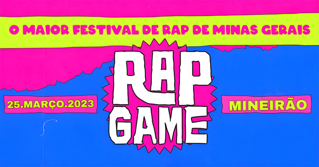 Rap Game terá palco exclusivo para apresentações de artistas mineiros em BH - Foto: Divulgação