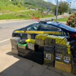 Polícia Rodoviária Federal apreende quase 600 kg de maconha na BR-116, em Leopoldina - Foto: Divulgação/PRF