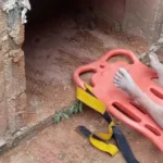 Mulher é resgatada viva de túmulo por coveiros de cemitério em Visconde do Rio Branco - Foto: Divulgação/PMMG