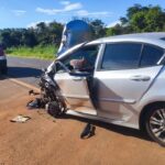 Dois homens morrem em colisão frontal na BR-452, entre Uberlândia e Tupaciguara - Foto: Divulgação/CBMMG