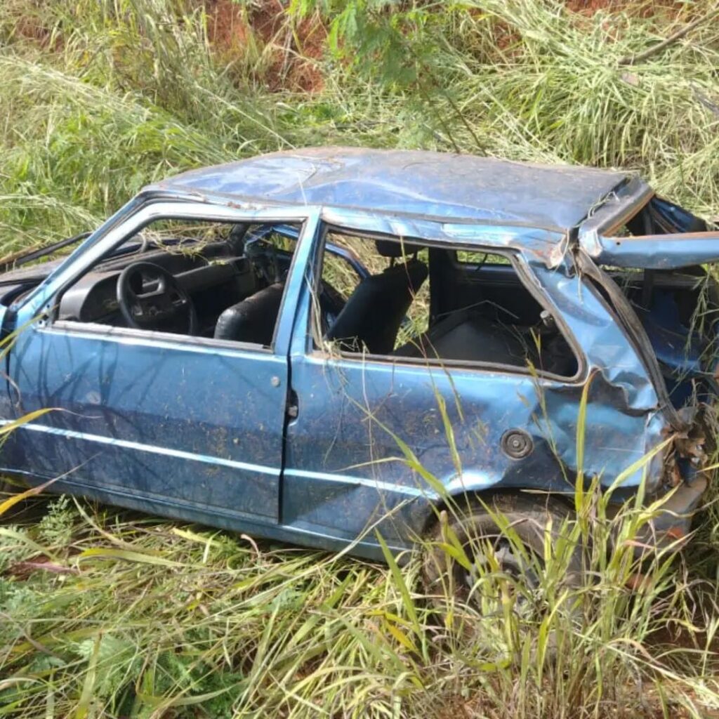 Motorista de carro morre em acidente na BR-040, em Caetanópolis - Foto: Reprodução/Redes Sociais