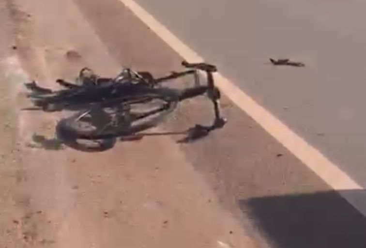 Ciclista morre atropelado por motorista com sinais de embriaguez na BR-040, em Itabirito - Foto: Divulgação