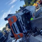 Cabine de carreta fica destruída e motorista sobrevive em acidente na Rodovia Fernão Dias, em Itapeva - Foto: Reprodução/Redes Sociais