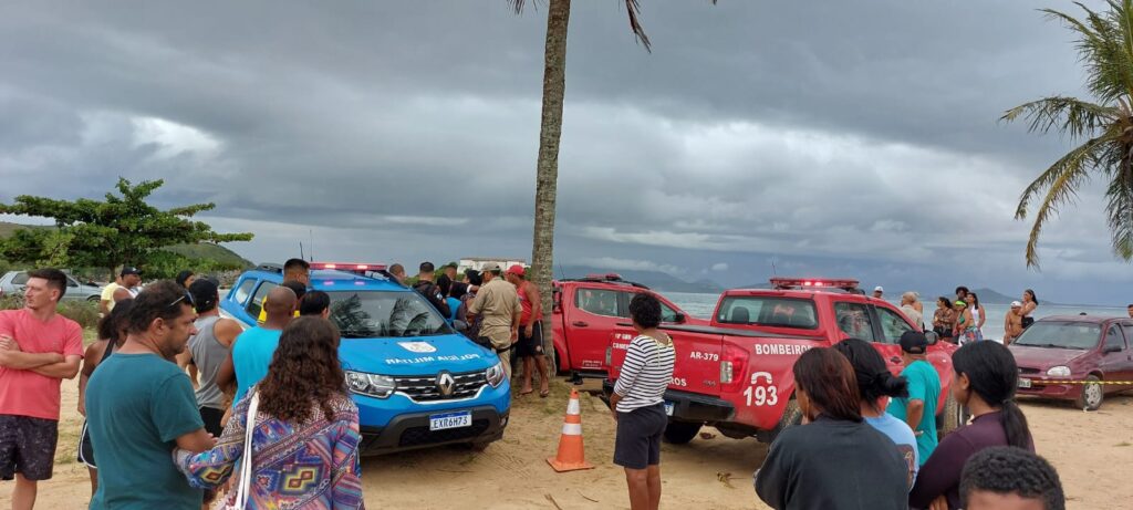 Adolescente de 15 anos de BH morre afogado na Praia do Forte, em Cabo Frio - Foto: Reprodução