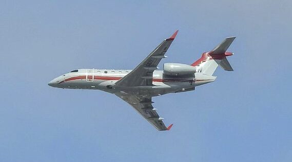 Avião da FAB chama atenção de moradores de Belo Horizonte - Foto: Reprodução/@BHeMeupais