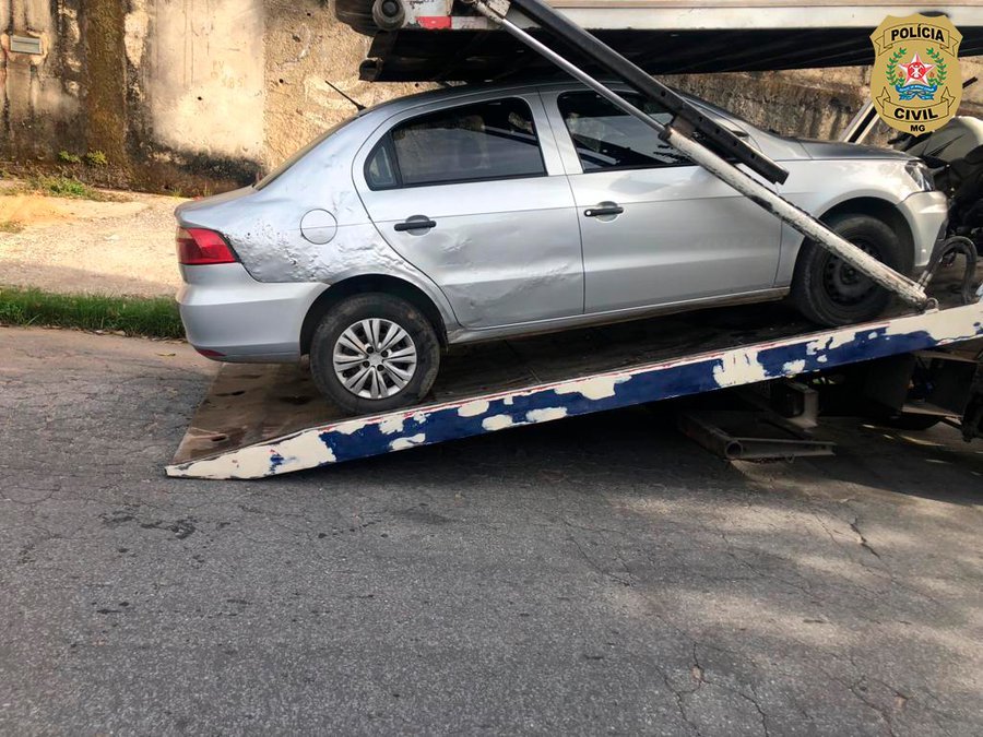 Polícia apreende carro e identifica motorista suspeito de matar instrutor de autoescola no Floramar, em BH - Foto: Divulgação/PCMG