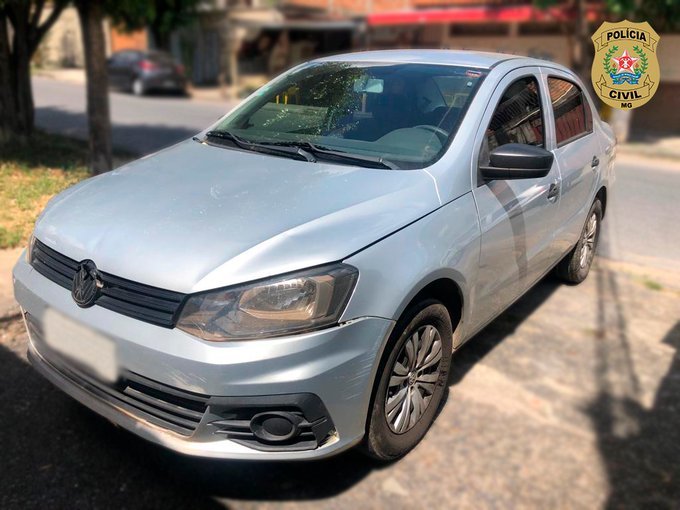 Polícia apreende carro e identifica motorista suspeito de matar instrutor de autoescola no Floramar, em BH - Foto: Divulgação/PCMG