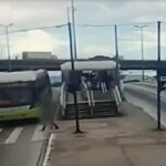 Mulher morre atropelada por ônibus do Move na Avenida Antônio Carlos, em BH - Foto: Divulgação