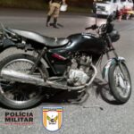 Motociclista morre após bater na mureta central da rodovia MGC-356, em BH - Foto: Divulgação/PMRv