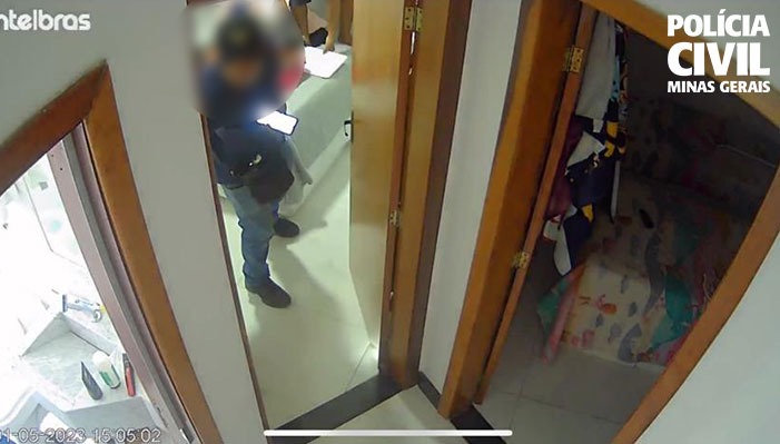 Suspeito de roubo a banco e furto a apartamento é preso em BH - Foto: Divulgação/Polícia Civil