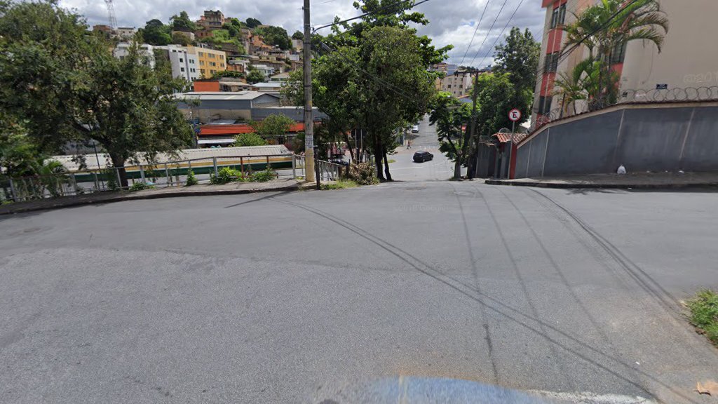 Sem-teto é baleado com dois tiros no bairro Aparecida, em Belo Horizonte - Foto: Reprodução/Google Street View