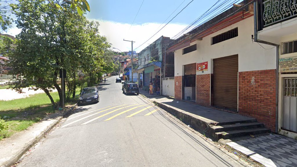 Homem é morto a facadas por cumprimentar namorada de aniversariante em bar no bairro Lajedo, em BH - Foto: Reprodução/Google Street View