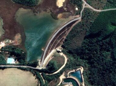 MP abre procedimento para apurar possível risco em barragem de Caldas (MG) -Foto: Google Maps