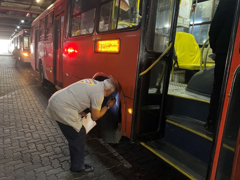 Seis ônibus são retirados de circulação por problemas no Terminal Vilarinho, em BH - Foto: Divulgação/DER-MG