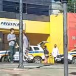 Homem é morto a facadas em frente a delegacia na Avenida Sinfrônio Brochado, em BH - Foto: Reprodução/Redes Sociais