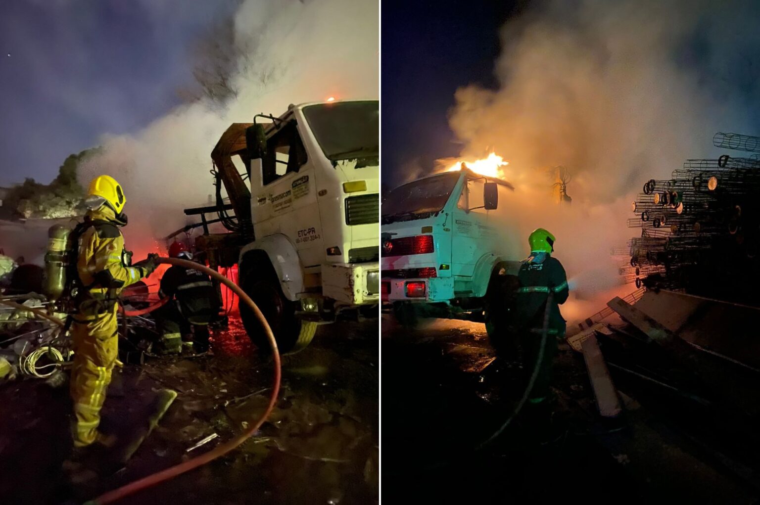 Incêndio em empresa mobiliza bombeiros em São José da Lapa Incêndio em empresa mobiliza bombeiros em São José da Lapa - Foto: Divulgação/Corpo de Bombeiros