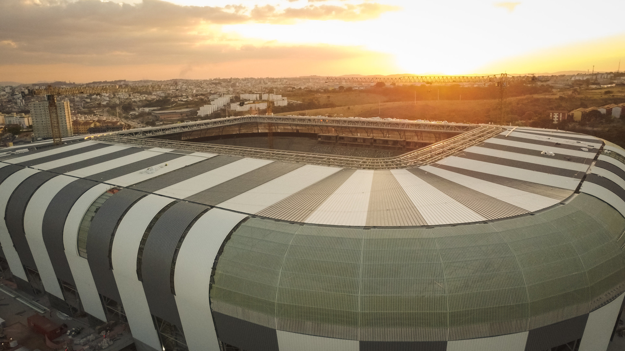 Operação de trânsito para o jogo Atlético x Santos, na Arena MRV, neste  domingo