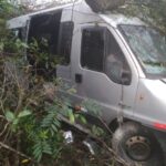 Van com 16 passageiros capota e deixa feridos em Diamantina - Foto: Divulgação/Corpo de Bombeiros