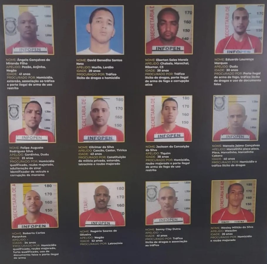 Saiba quem são os 12 criminosos mais procurados de Minas Gerais - Foto: Reprodução