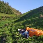 Parapentista morre após cair na Serra do Pirapanema, em Muriaé - Foto: Divulgação/Corpo de Bombeiros