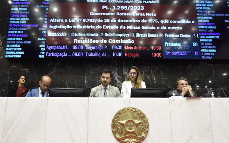 Assembleia aprova adesão de Minas ao programa federal de renegociação de dívidas com a União - Foto: Guilherme Dardanhan/ALMG