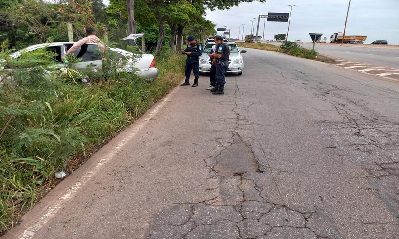 Guarda municipal é atropelado por policial com sintomas de embriaguez no Anel Rodoviário, em BH - Foto: Divulgação