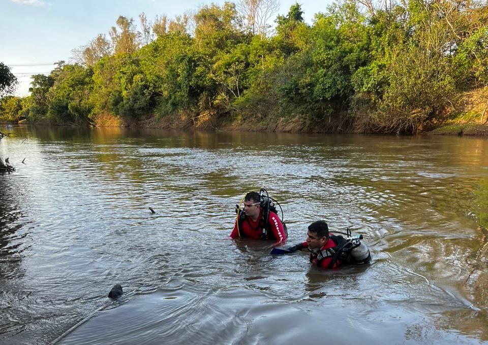 Corpo de jovem de 16 anos é encontrado no rio de Pouso Alegre - Foto: Divulgação/Corpo de Bombeiros