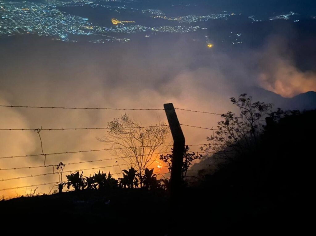 Homem é preso suspeito de matar e queimar corpo de jovem na Rola-Moça, em BH - Foto: Divulgação/Bombeiros