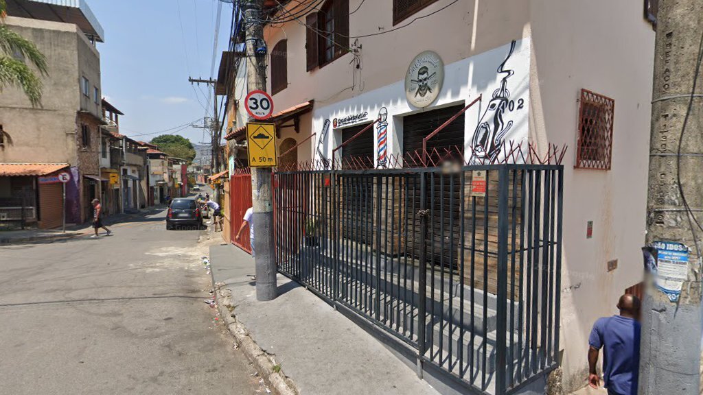 Homem é morto a tiros dentro de barbearia no Aglomerado Morro das Pedras, em BH - Foto: Reprodução/Google Street View