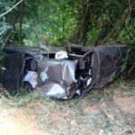 Homem morre e três pessoas ficam feridas em acidente na BR-352, em Pitangui - Foto: Divulgação/Corpo de Bombeiros