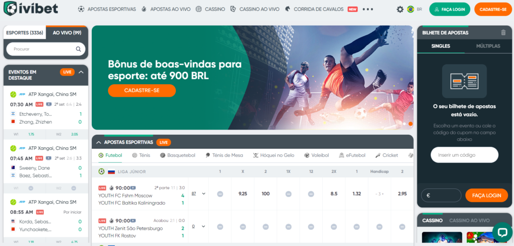 Casa de apostas confiável Ivibet para apostas no Brasil - Foto: Reprodução