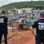 Líder de seita e funcionário de cemitério são presos por violar sepulturas e roubar corpos em MG - Foto: Divulgação/PCMG