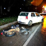 Motociclista tem perna arrancada em acidente na BR-356, em Muriaé - Foto: Divulgação/Rádio Muriaé
