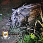 Paciente morre em acidente entre carro de prefeitura e carreta na MGC–135, em Corinto - Foto: Divulgação/PMRv