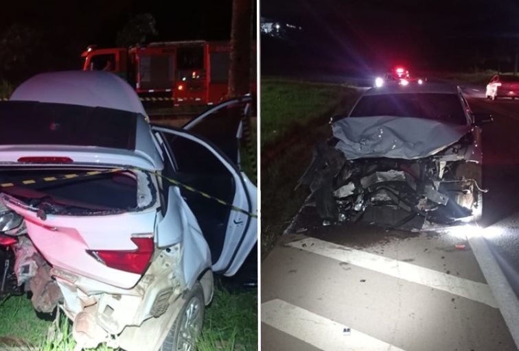 Policial militar morre em grave acidente entre carros na BR-356, em Itabirito - Foto: Divulgação/PMRv