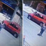 Mulher fica ferida após ser atropelado por carro no bairro Tupi, em BH - Foto: Reprodução/Redes Sociais