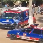 Cerca de 170 alunos de escola são socorridos com sintomas de intoxicação alimentar em São Domingos do Prata - Foto: Reprodução/Redes Sociais