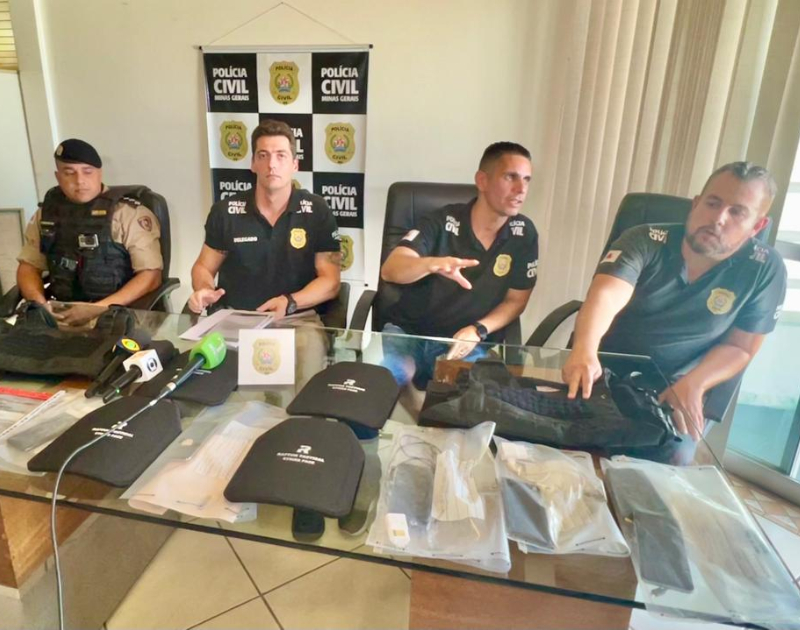 Operação de combate ao tráfico de drogas é realizada na Grande BH - Foto: Divulgação/PCMG
