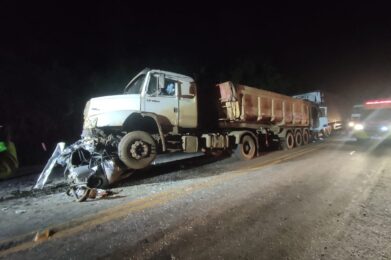 Grave acidente deixa três pessoas mortas na BR-040, em Congonhas - Foto: Divulgação/Corpo de Bombeiros