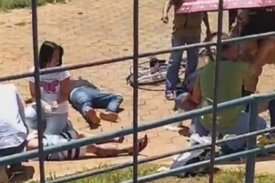 Morre criança baleada pelo próprio pai na porta de escola no Norte de Minas - Foto: Reprodução/Redes Sociais
